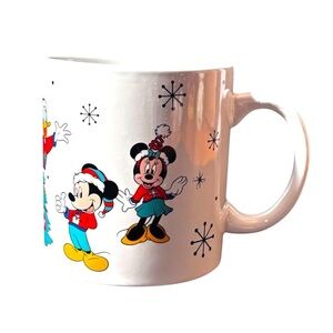 Disney & Friends White Ceramic Christmas Mug